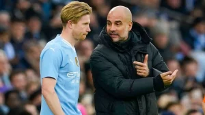 Pep Guardiola Boasts With Community Shield Win, De Bruyne To Get Farewell Party